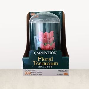 Floral Terrarium Build Set of Carnation